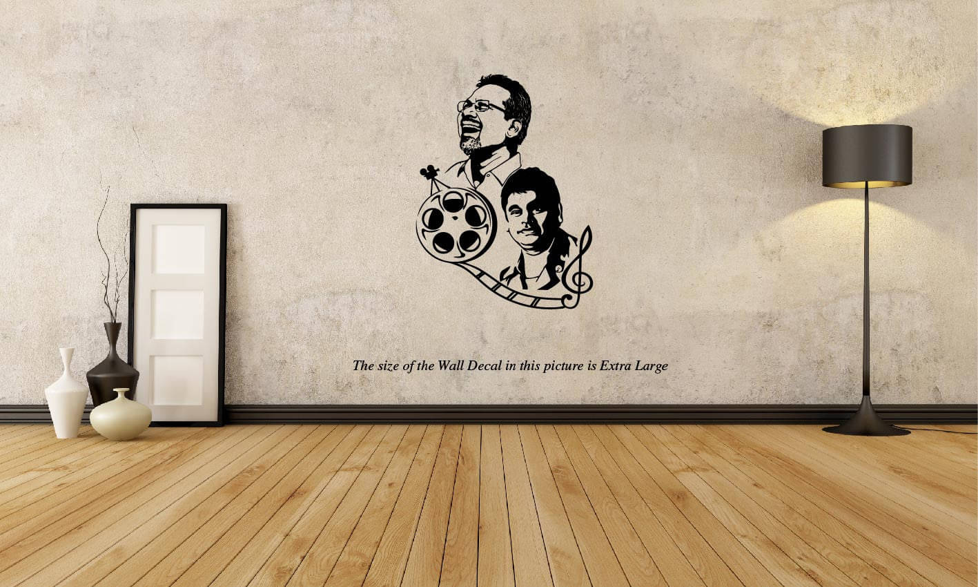     			PEACOCKRIDE 25 Year of Mani Ratnam-Rahman Tribute Wall Decal Wall Stickers