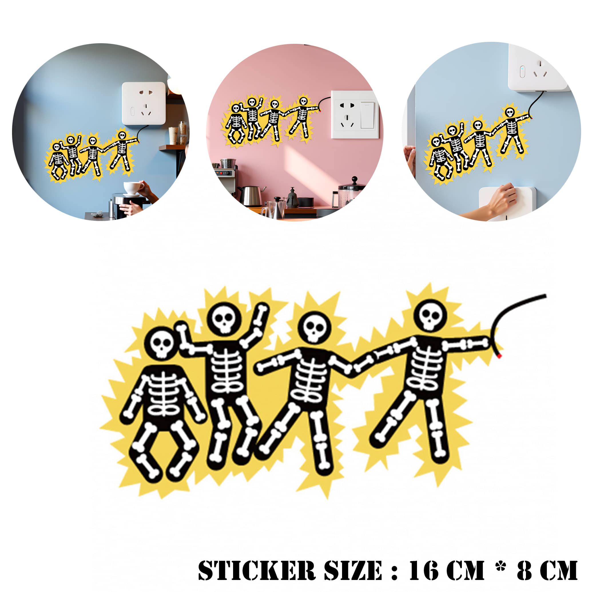     			3MADS Anti-Electric Identification Switch Sticker