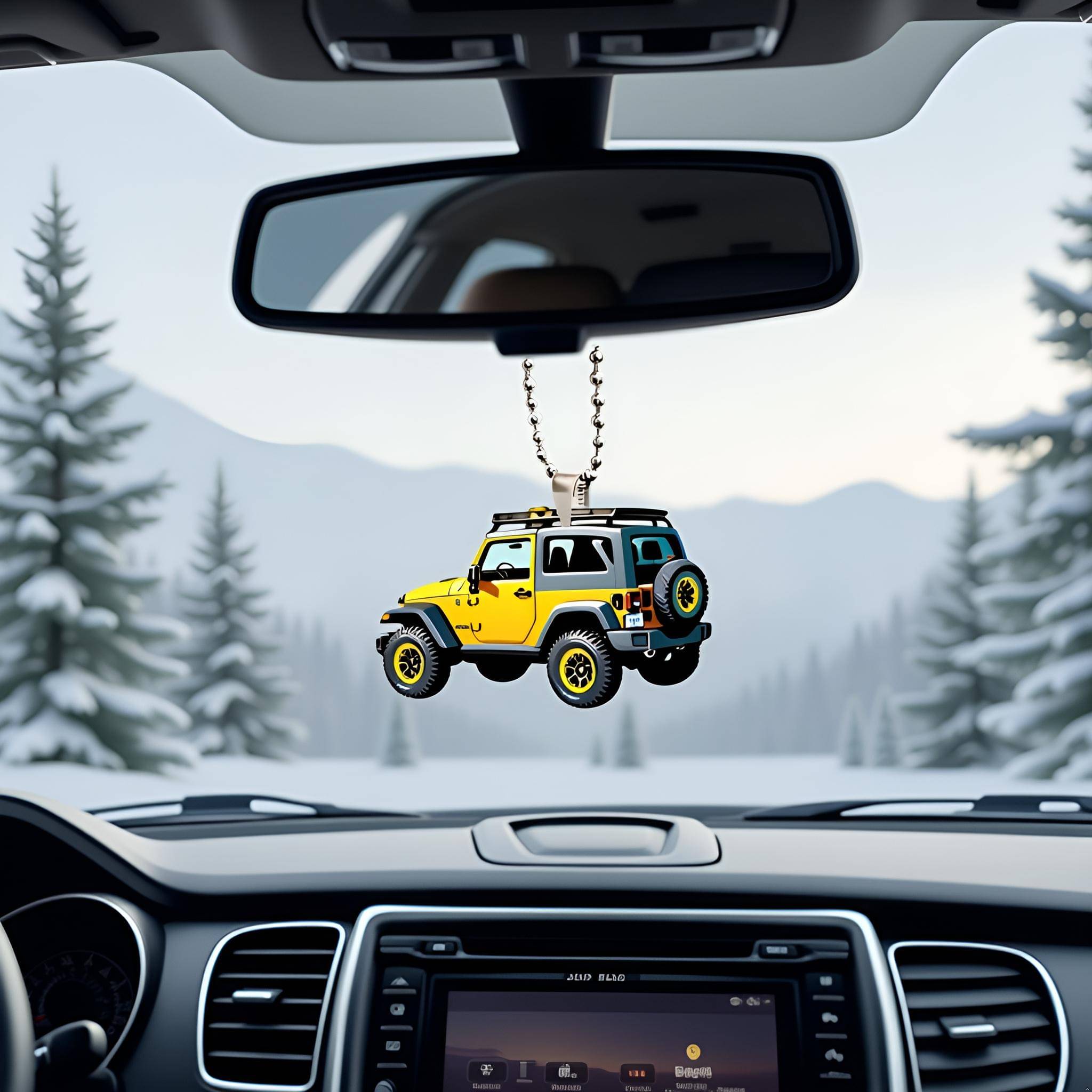 3Mads Polyresin Car Hanging For Car ( Pack of 1 ) 3Mads Polyresin Car Hanging For Car ( Pack of 1 )
