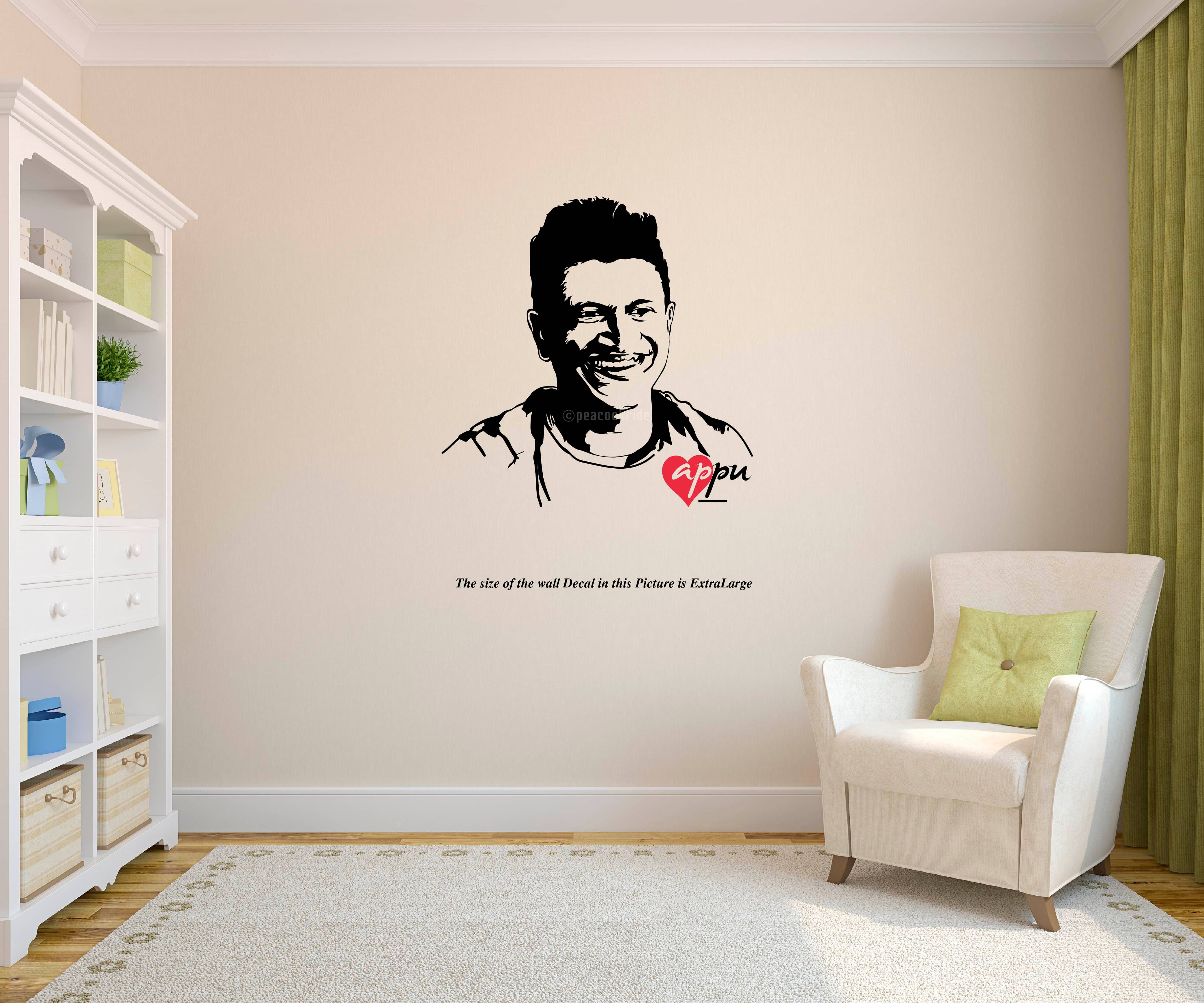     			APPU Puneeth Rajkumar I Kannada Cinema I Wall Decal
