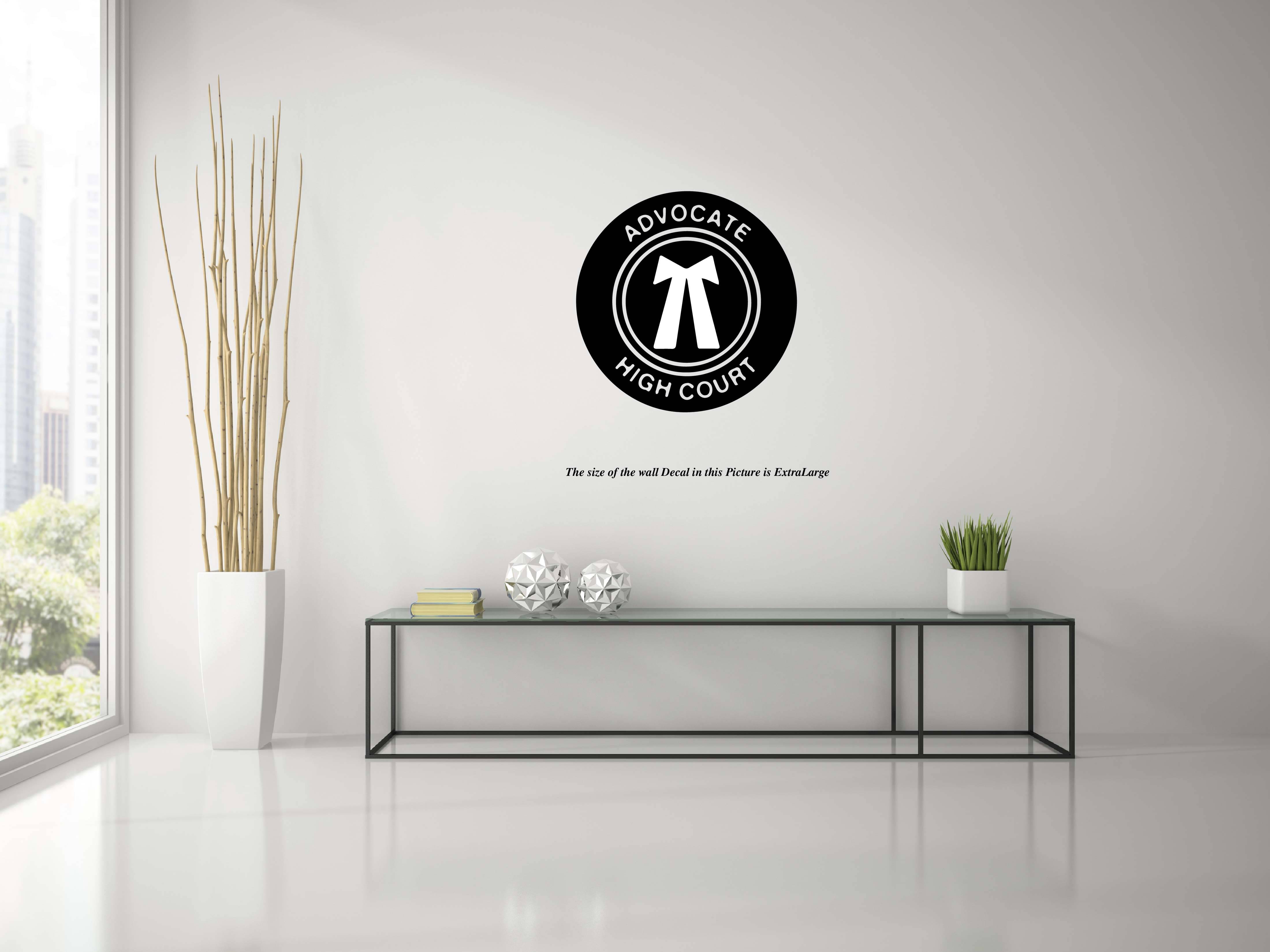     			PEACOCKRIDE Advocate I Lawyer I High Court I The Court I Wall Decal Wall Stickers