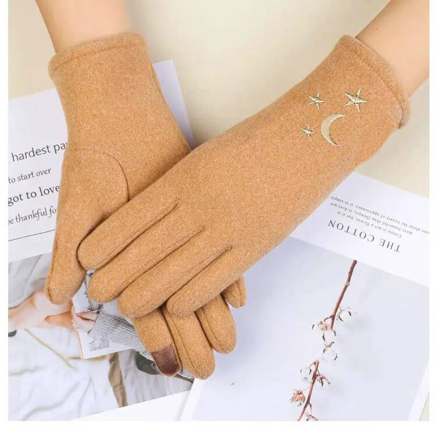Alamos Brown Women's Woollen Gloves ( Pack of 1 ) Alamos Brown Women's Woollen Gloves ( Pack of 1 )
