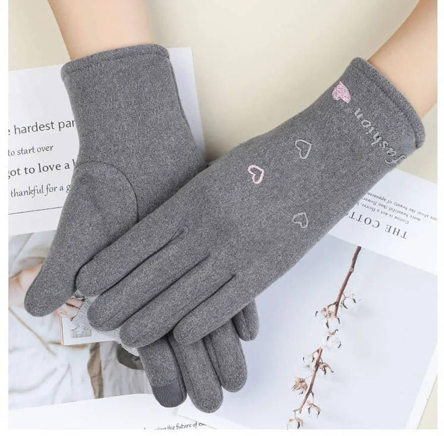 Alamos Gray Women's Woollen Gloves ( Pack of 1 ) Alamos Gray Women's Woollen Gloves ( Pack of 1 )