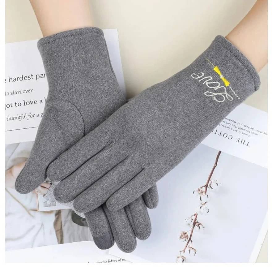 Alamos Gray Women's Woollen Gloves ( Pack of 1 )     			Alamos Gray Women's Woollen Gloves ( Pack of 1 )