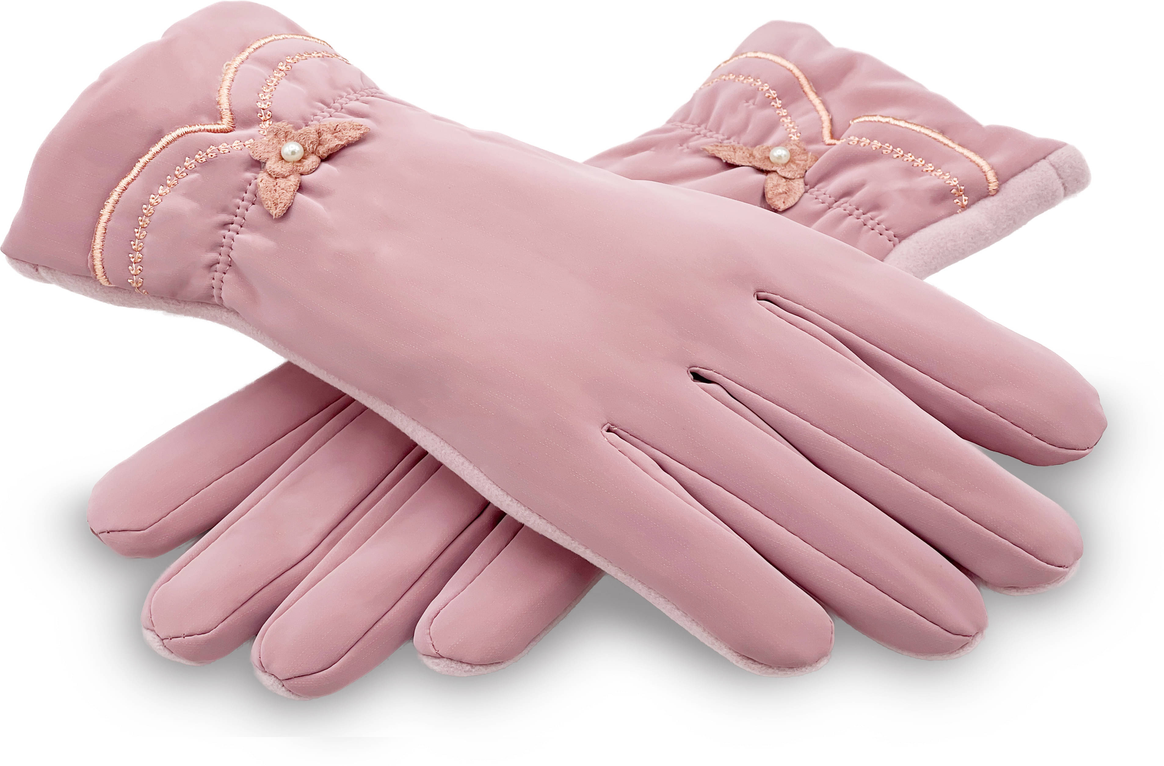 Alamos Pink Women's Woollen Gloves ( Pack of 1 ) Alamos Pink Women's Woollen Gloves ( Pack of 1 )