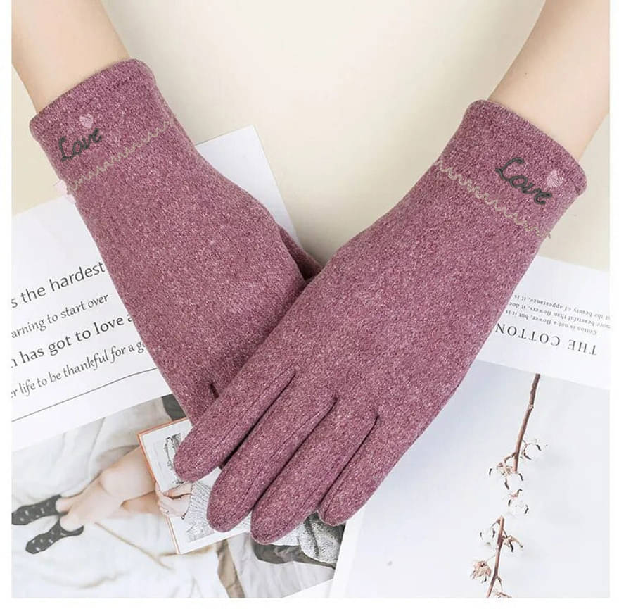 Alamos Purple Women's Woollen Gloves ( Pack of 1 )     			Alamos Purple Women's Woollen Gloves ( Pack of 1 )