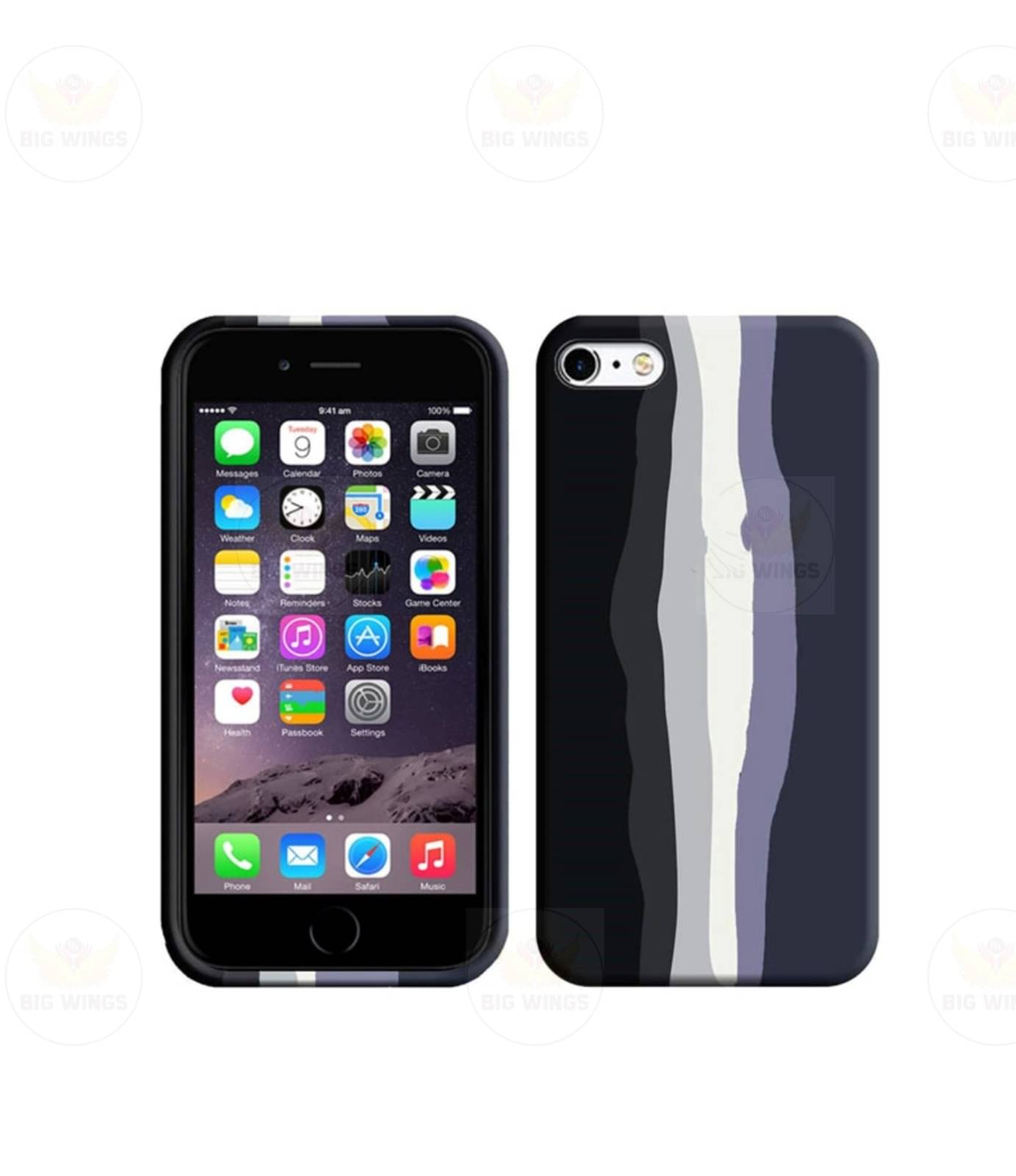 BIG WINGS Shock Proof Case Compatible For Silicon Apple iPhone 6 ( Pack of 1 ) BIG WINGS Shock Proof Case Compatible For Silicon Apple iPhone 6 ( Pack of 1 )