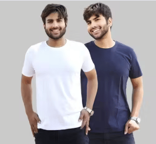 BOUNCE BACK Men Cotton Regular Fit Solid T-Shirt ( Multicolor ) BOUNCE BACK Men Cotton Regular Fit Solid T-Shirt ( Multicolor )