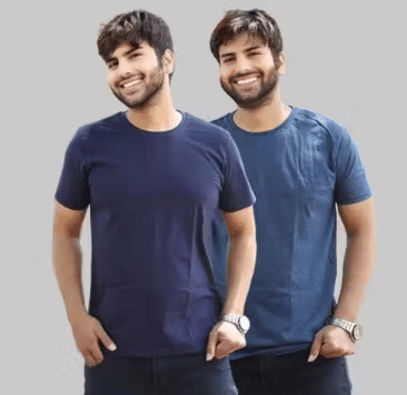 BOUNCE BACK Men Cotton Regular Fit Solid T-Shirt ( Multicolor ) BOUNCE BACK Men Cotton Regular Fit Solid T-Shirt ( Multicolor )