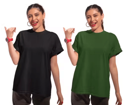     			BOUNCE BACK Men Cotton Regular Fit Solid T-Shirt ( Multicolor )