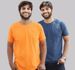 BOUNCE BACK Men Cotton Regular Fit Solid T-Shirt ( Multicolor ) BOUNCE BACK Men Cotton Regular Fit Solid T-Shirt ( Multicolor )