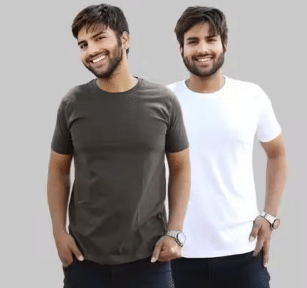 BOUNCE BACK Men Cotton Regular Fit Solid T-Shirt ( Multicolor ) BOUNCE BACK Men Cotton Regular Fit Solid T-Shirt ( Multicolor )
