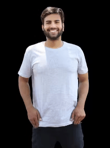     			BOUNCE BACK Men Cotton Regular Fit Solid T-Shirt ( Multicolor )