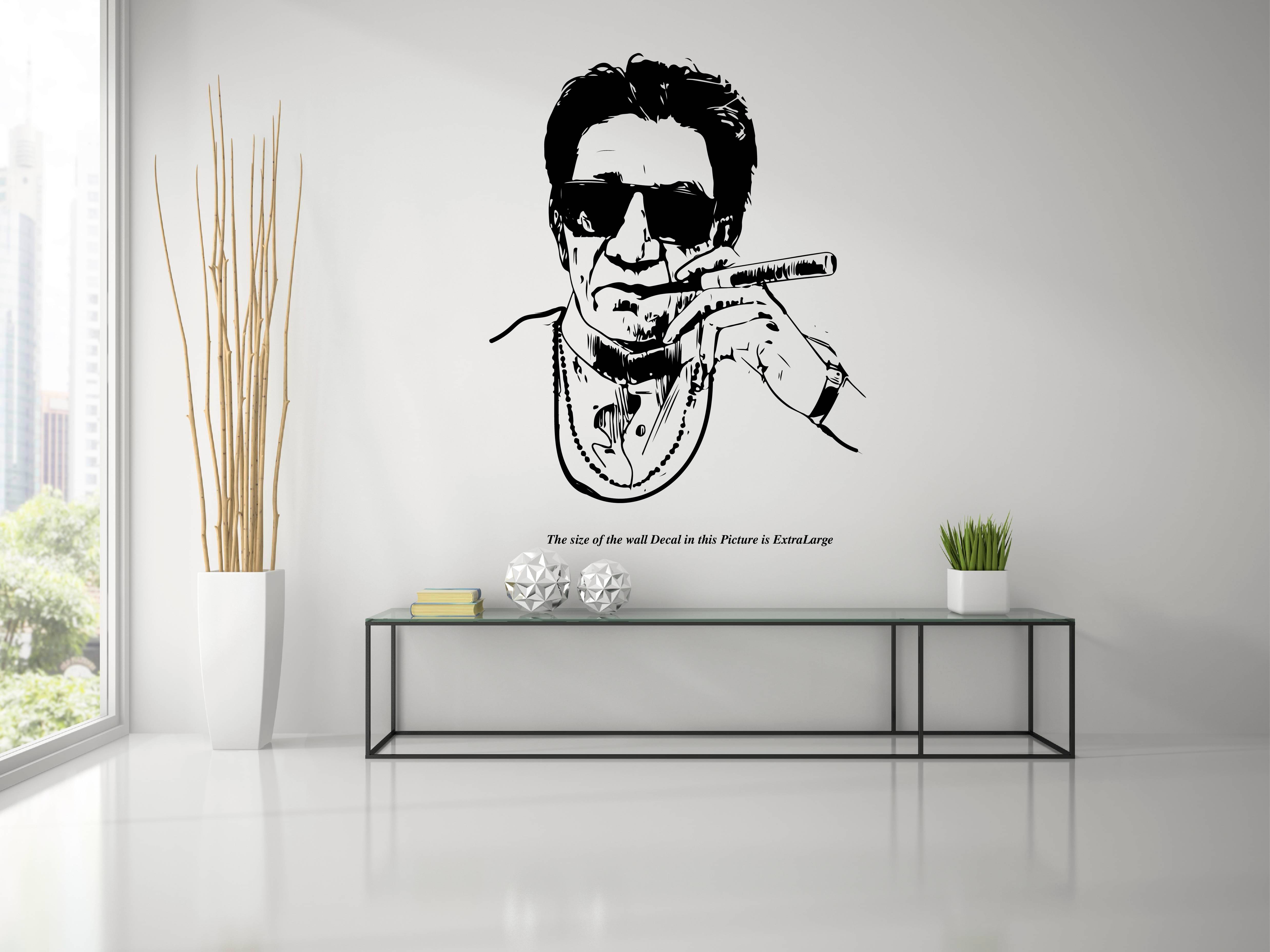     			PEACOCKRIDE Balasaheb Thackray I Bal Thackray I Wall Decal Wall Stickers