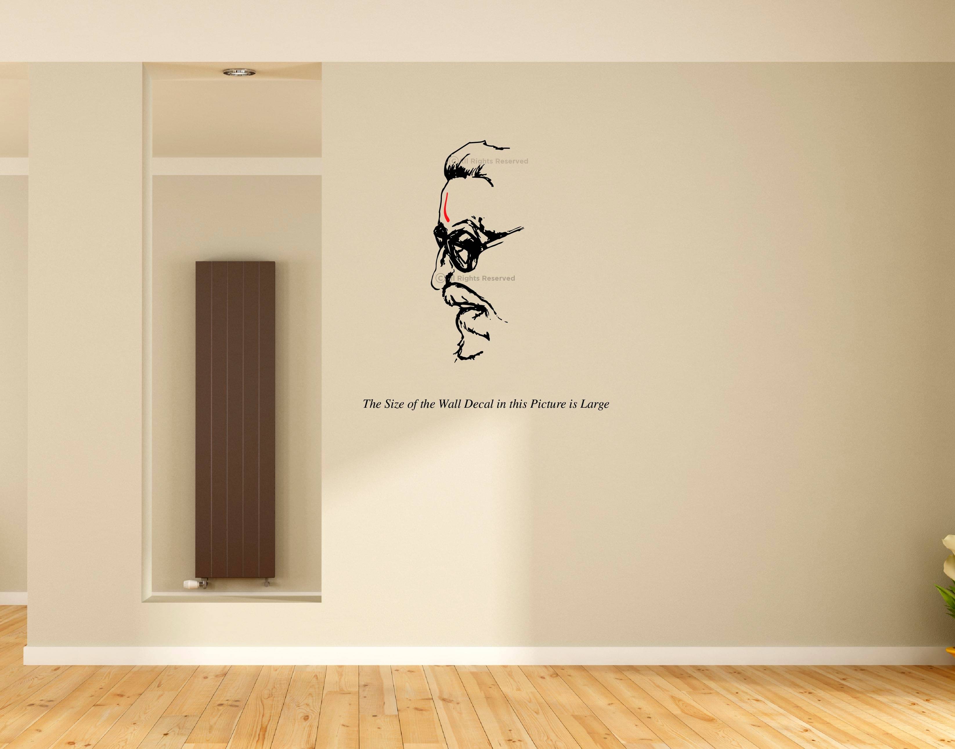    			PEACOCKRIDE Balasaheb Thackray I Bal Thackray I Wall Decal Wall Stickers