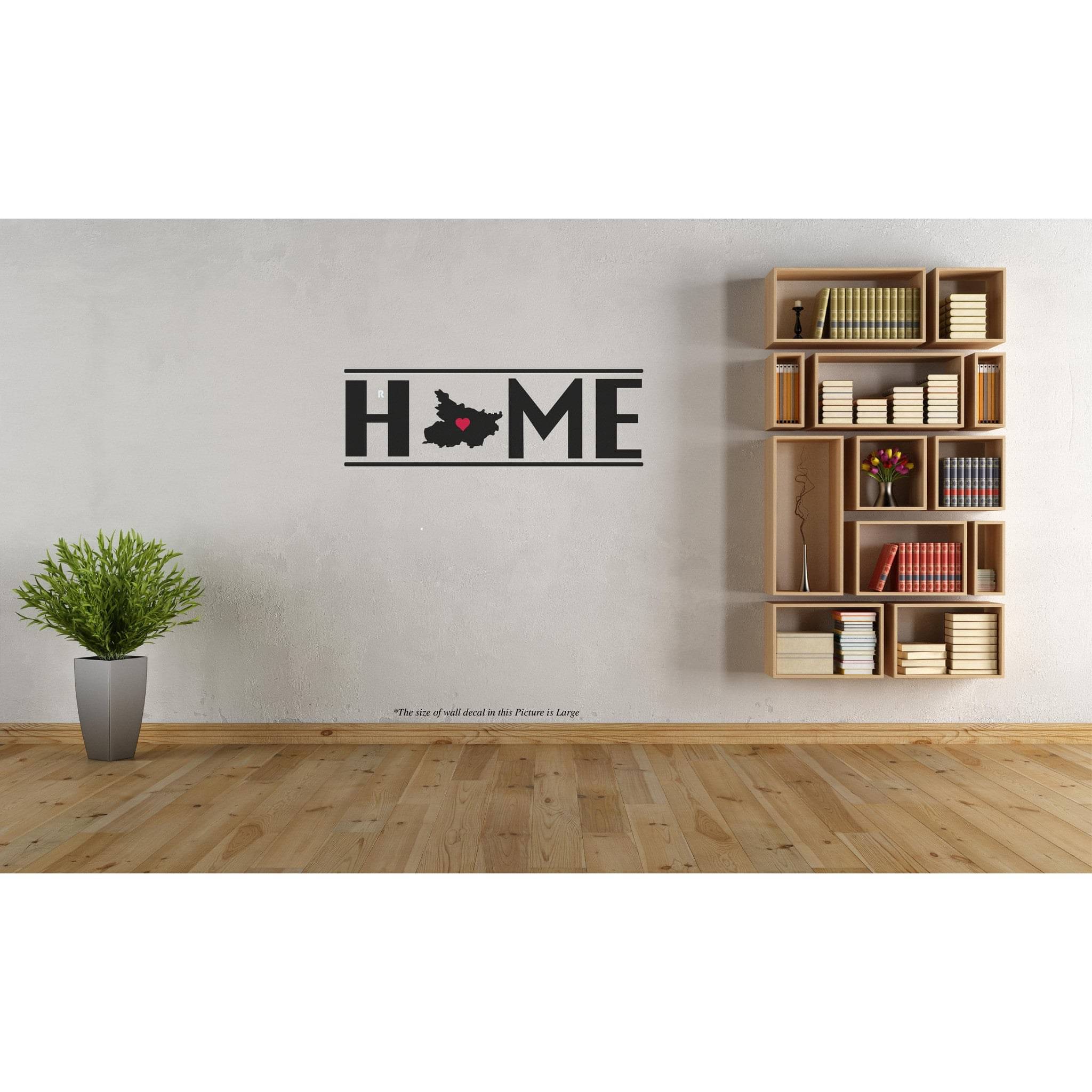     			Bihar My Home Wall Decal