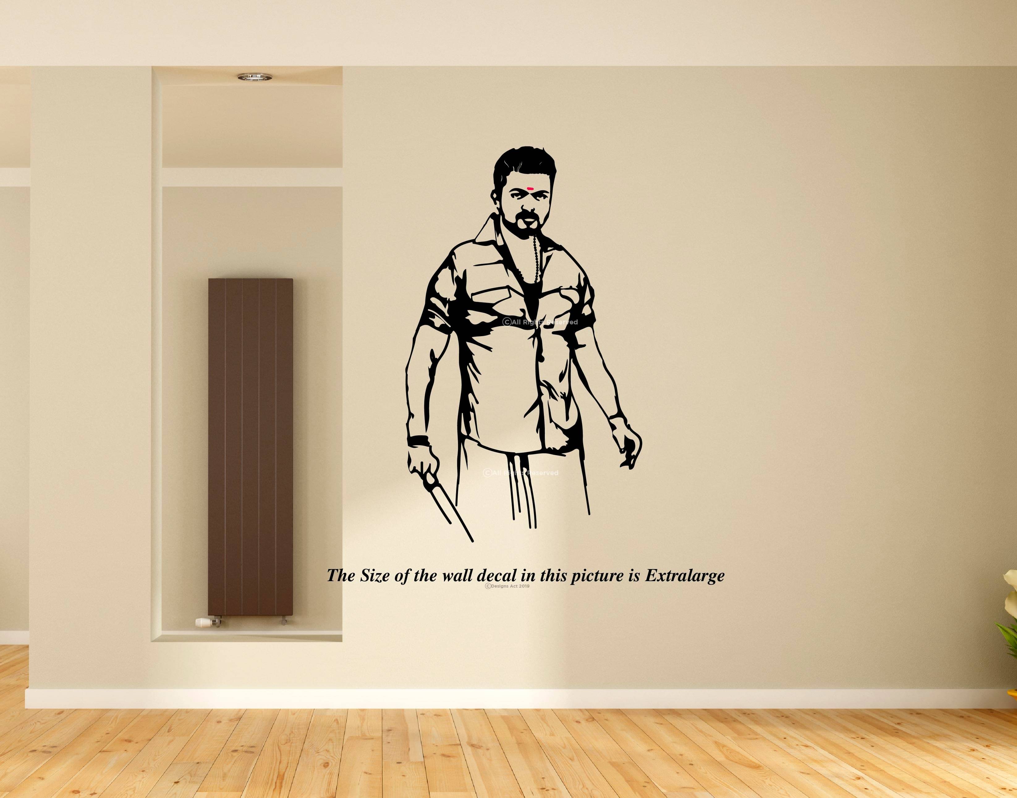     			Bikil Vijay I Thalapathy Vijay I Engal Thalapathy Vijay Wall Decal