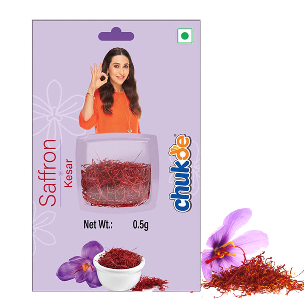 CHUKDE Saffron | Kesar 0.5 mg CHUKDE Saffron | Kesar 0.5 mg