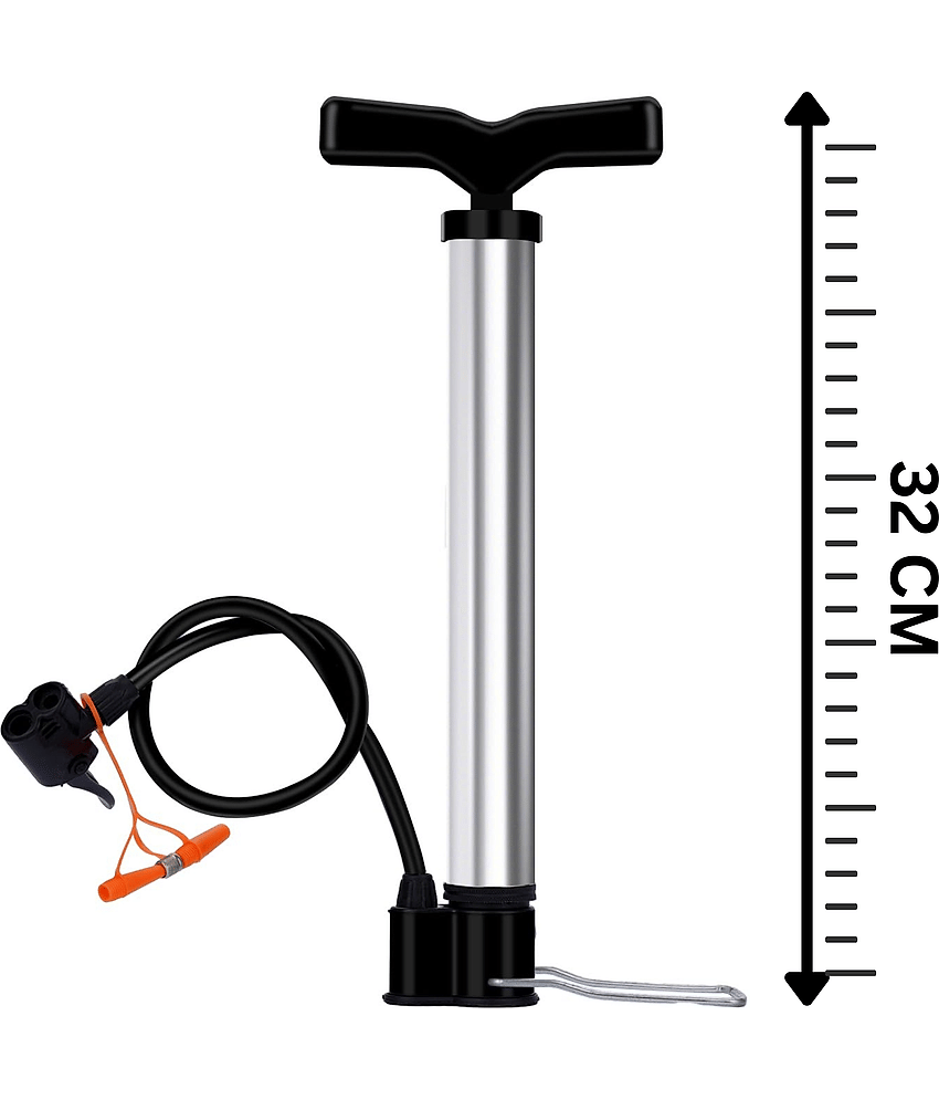 Compact Manual Air Pump for Bike Tires, Sports Balls and Air Cushions - Sports and Fitness Equipment | Buy online on ZillyBuy