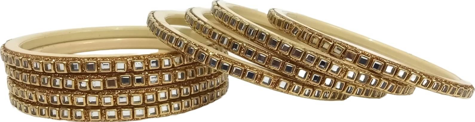 DHANOTIYA Multicolor Bangle Set ( Pack of 8 ) DHANOTIYA Multicolor Bangle Set ( Pack of 8 )