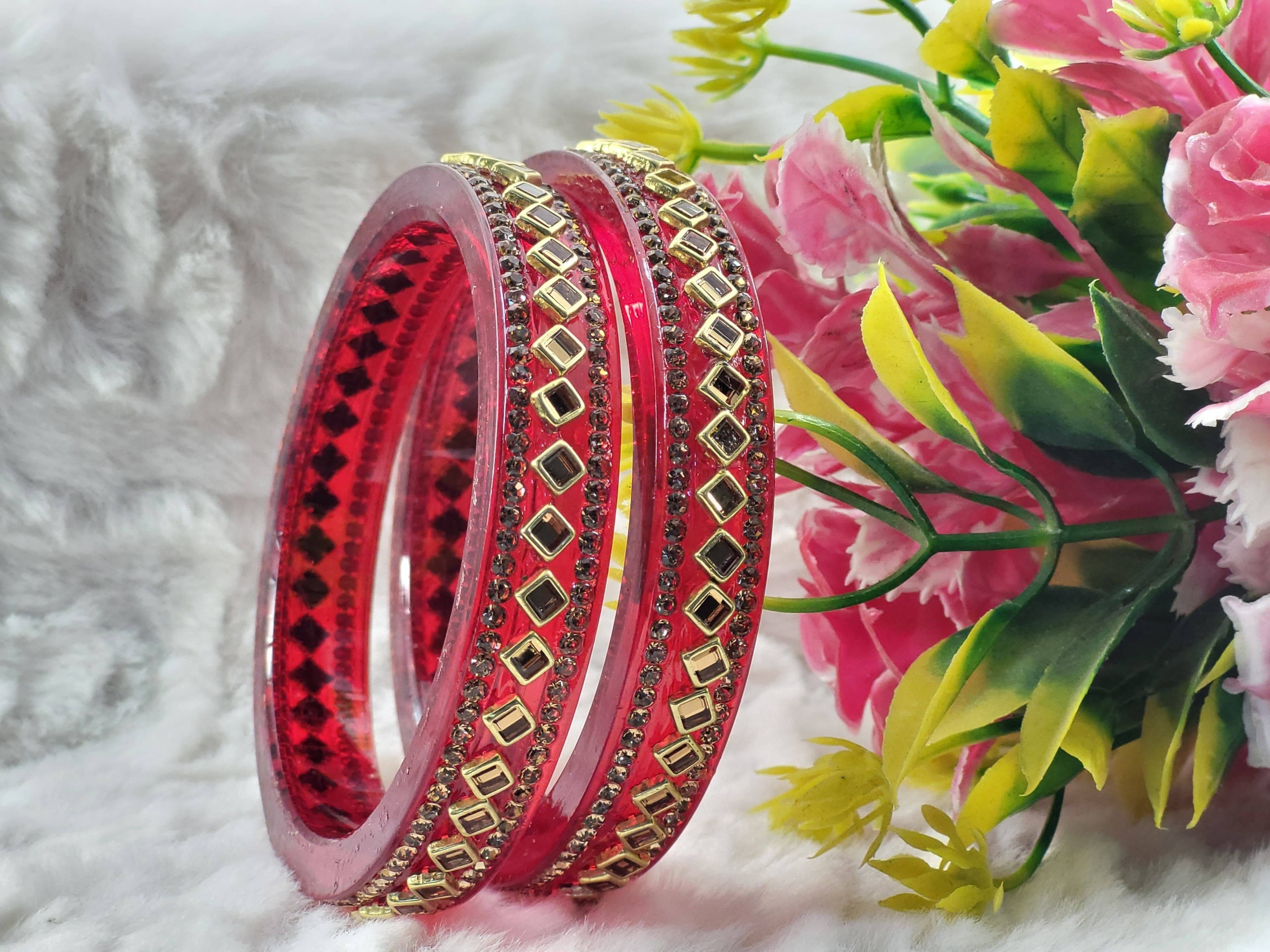 DHANOTIYA Red Kada ( Pack of 2 ) DHANOTIYA Red Kada ( Pack of 2 )