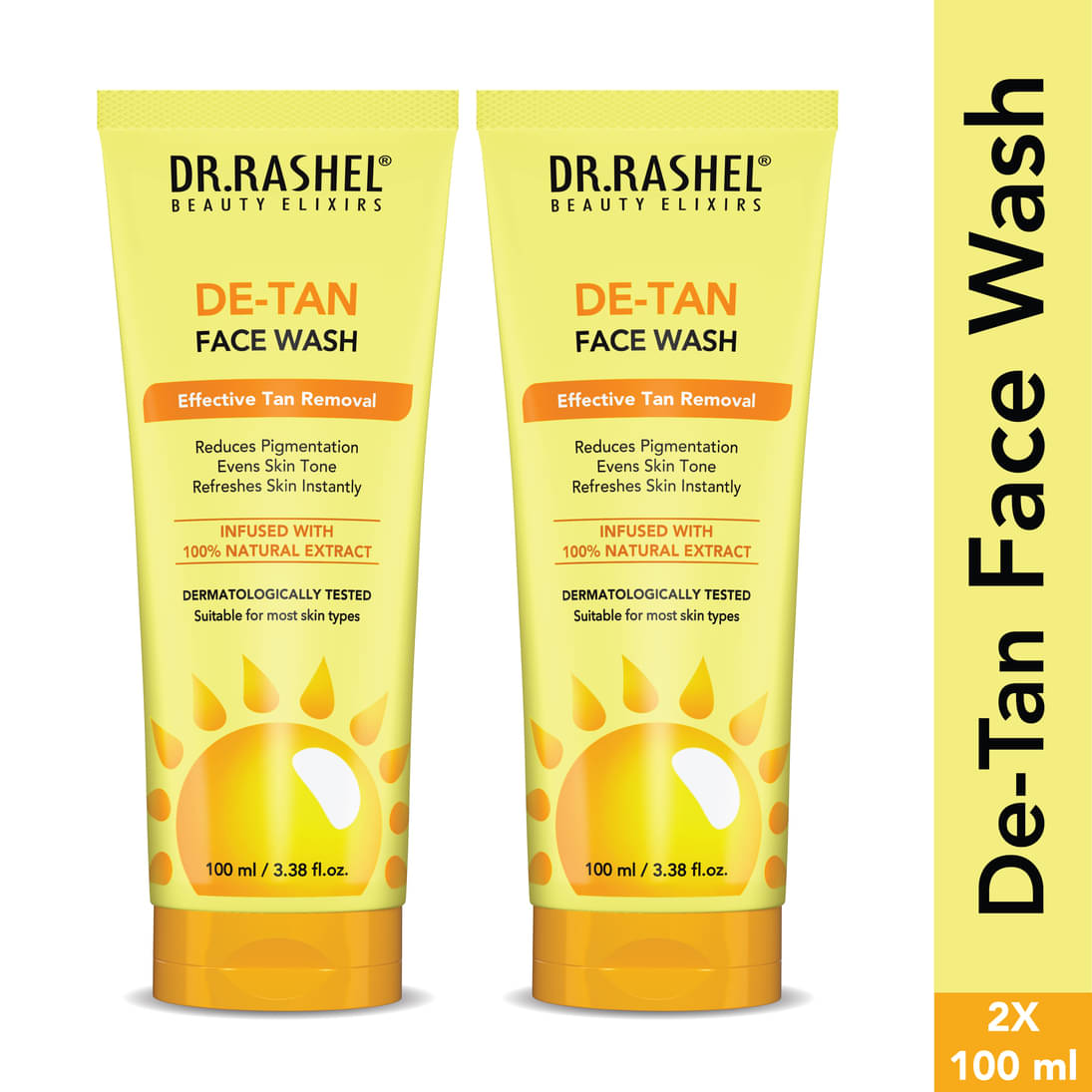 DR.RASHEL - Refreshing Face Wash For All Skin Type ( Pack of 2 ) DR.RASHEL - Refreshing Face Wash For All Skin Type ( Pack of 2 )