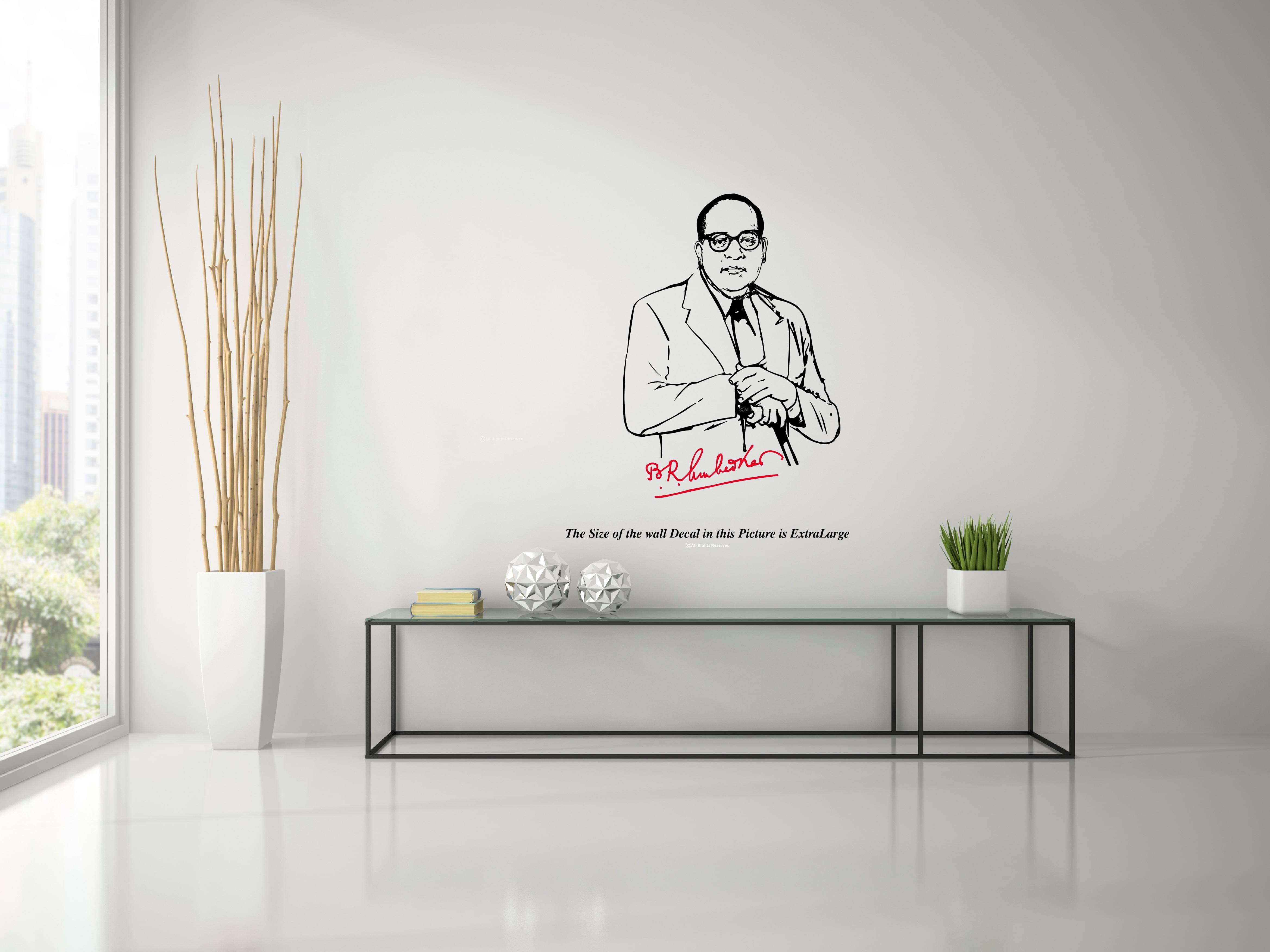     			Dr. Baba Saheb Ambedkar - The Light of Million Hopes Wall Decal