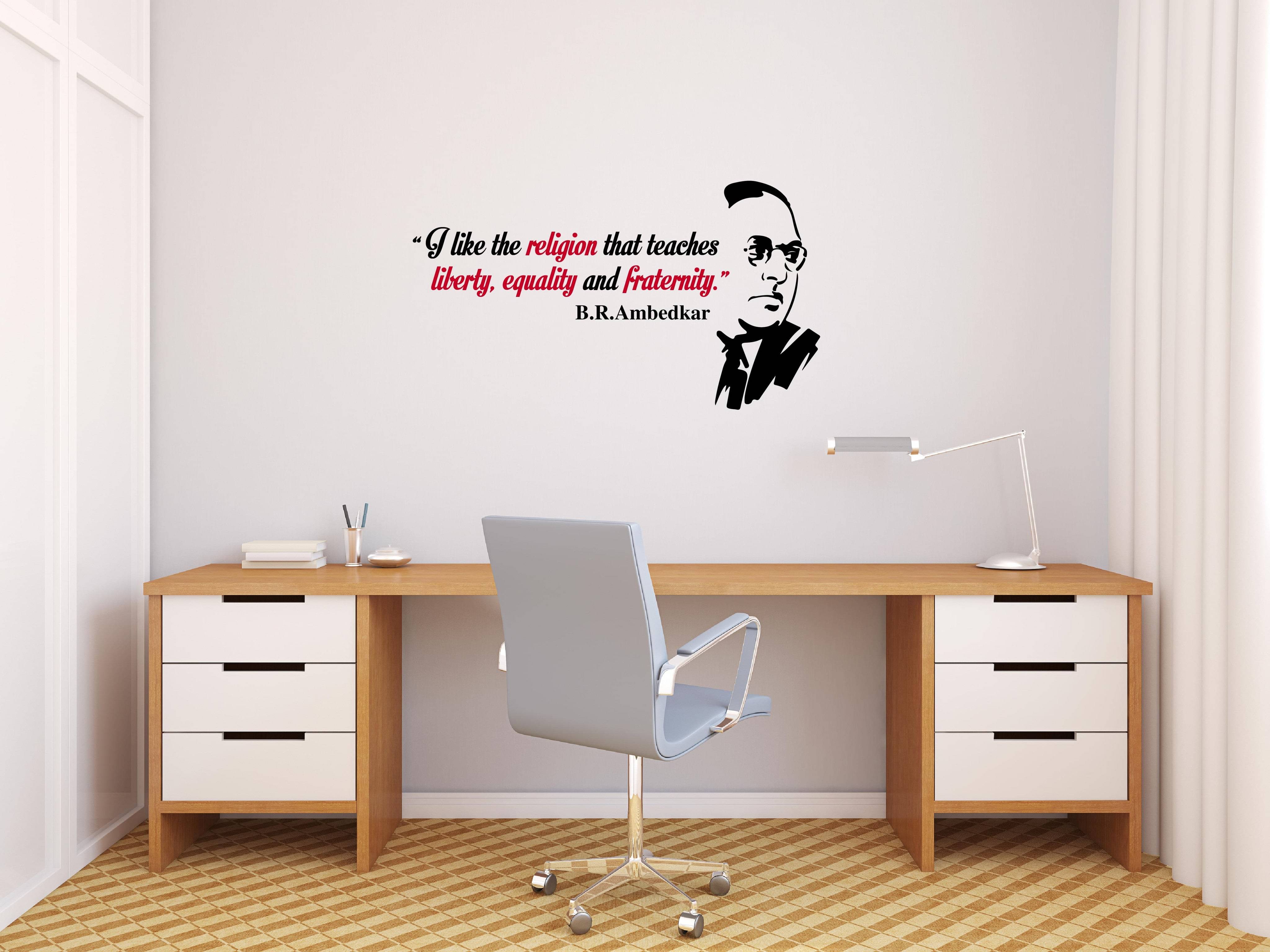     			Dr Babasaheb Ambedkar Quote I I LIKE THE RELIGION 2.0 I Wall Decal