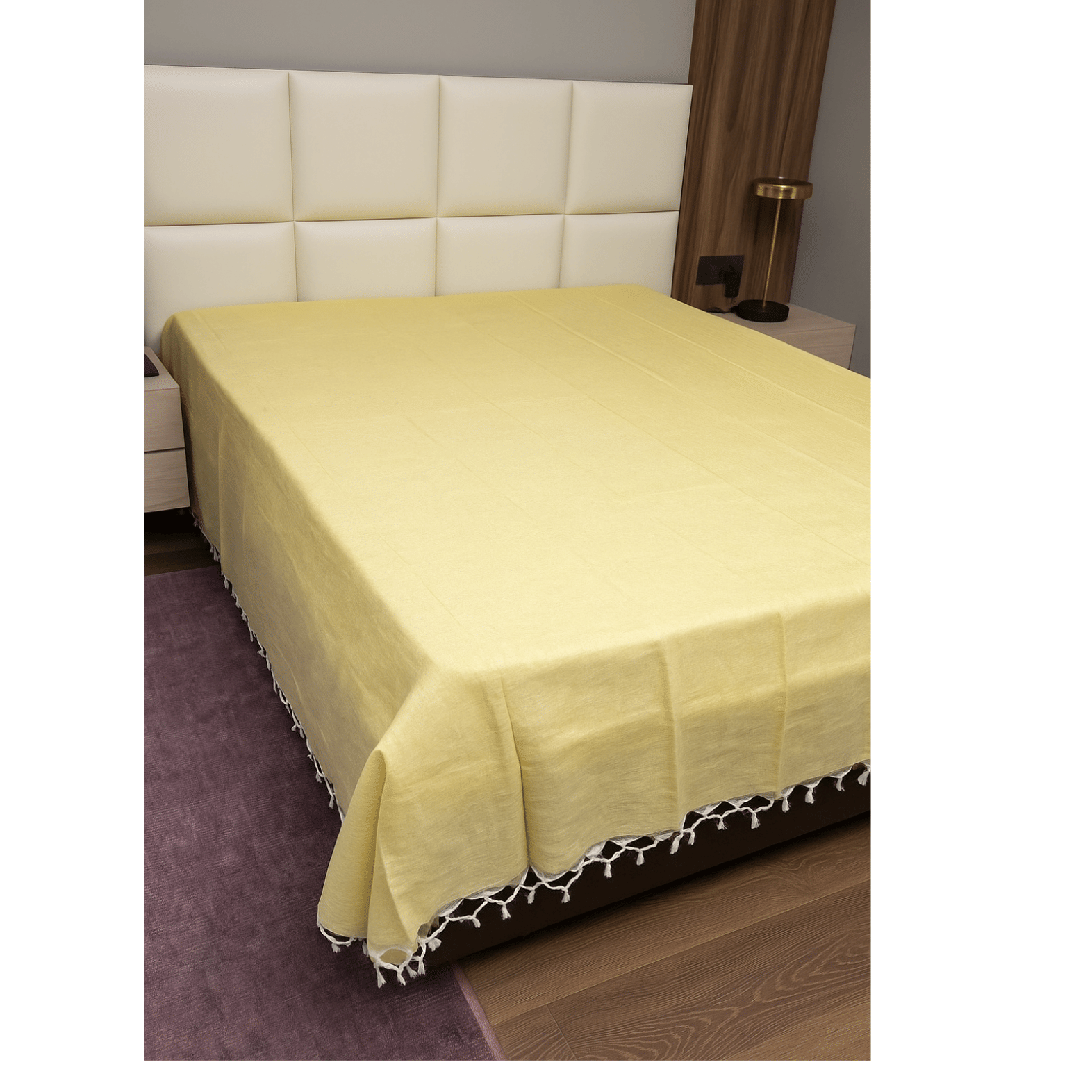 EASELAND Cotton 1 Single Bedsheet without Pillow cover ( Yellow ) EASELAND Cotton 1 Single Bedsheet without Pillow cover ( Yellow )