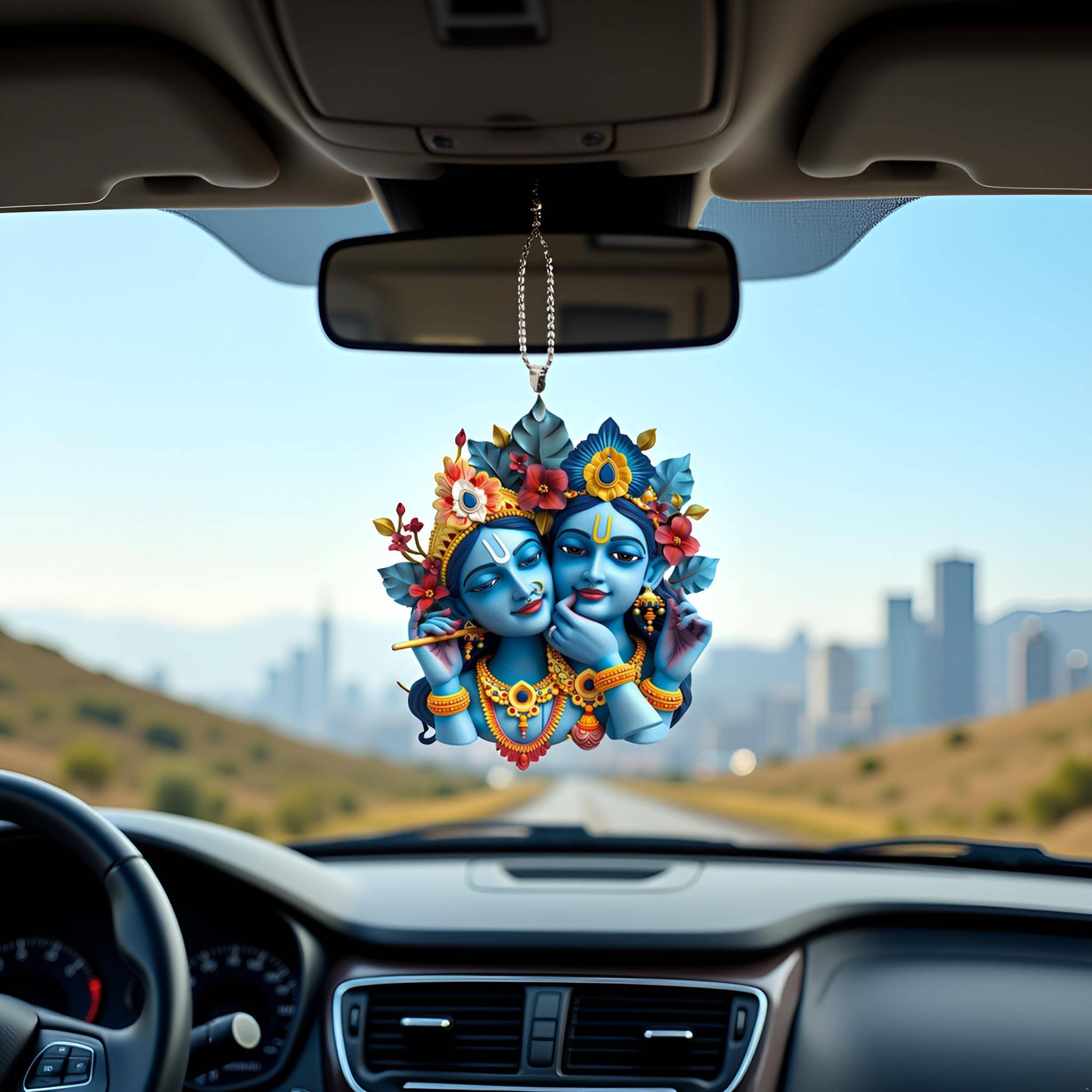 Flenzy Polyresin Car Hanging For Car ( Pack of 1 ) Flenzy Polyresin Car Hanging For Car ( Pack of 1 )