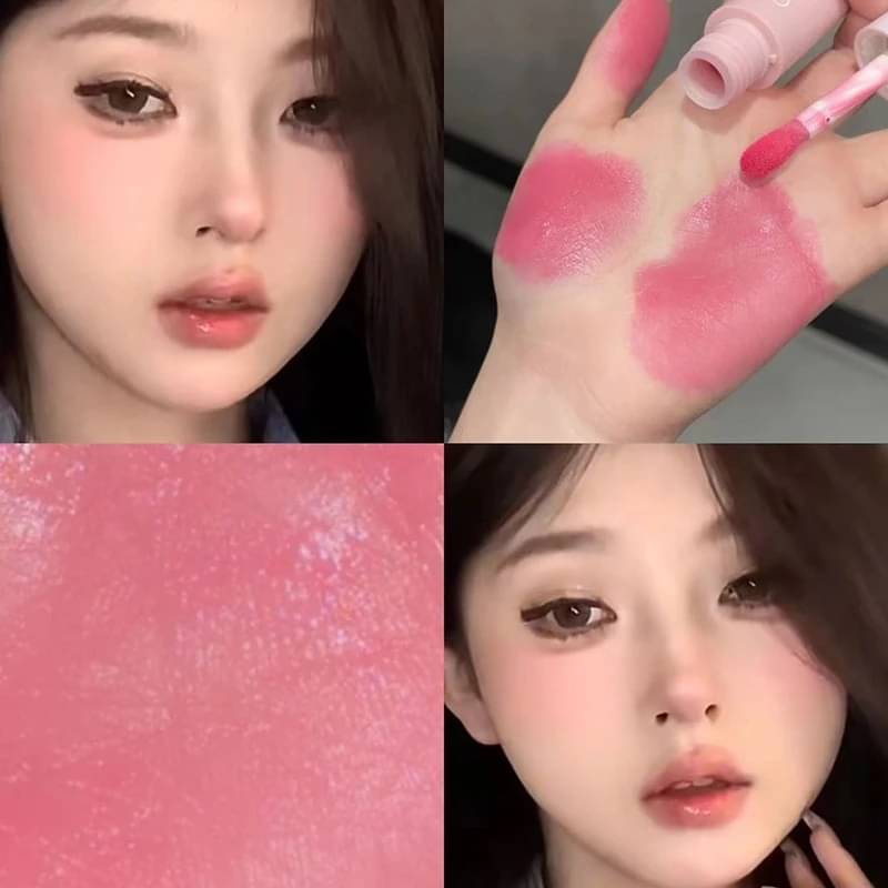     			GEGE BEAR Pink Glossy Lip Gloss 50