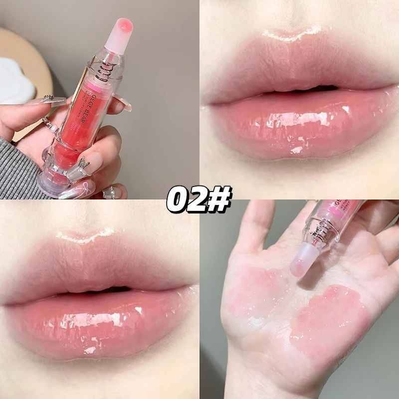     			GEGE BEAR Pink Glossy Lip Gloss 24