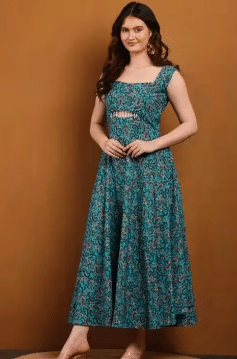 GENERIC CRAZY Women Crepe A-line Dress ( Multicolor ) GENERIC CRAZY Women Crepe A-line Dress ( Multicolor )