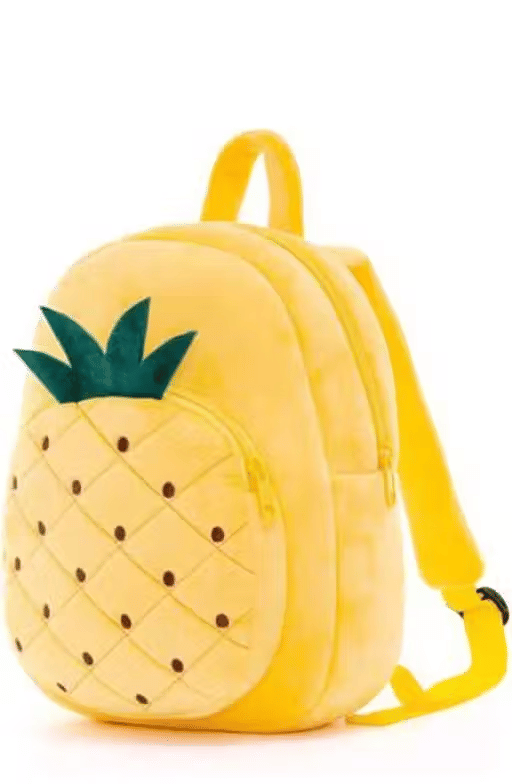 Generic Meera Soft Toy Yellow Fabric Backpack For Kids Generic Meera Soft Toy Yellow Fabric Backpack For Kids
