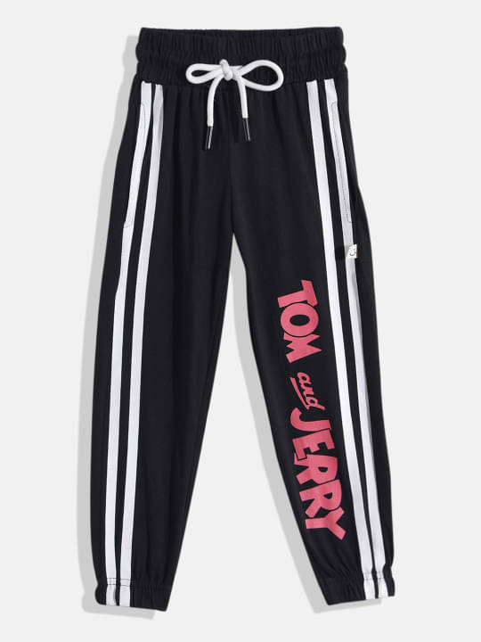     			HAPPY FACES Pack of 1 Boys Cotton Pants ( Black )