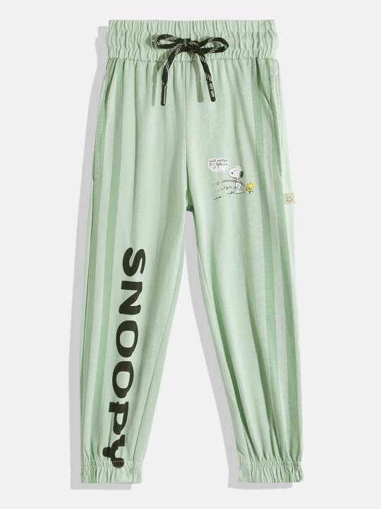    			HAPPY FACES Pack of 1 Boys Cotton Pants ( Green )