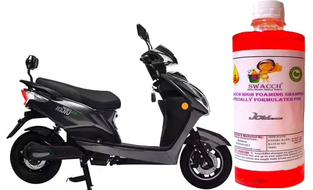 High Foaming Bike Shampoo Formulated For Joy E-Bike Gen Nxt I Thick Foam with Wax Coat I Non-Toxic Formula I Ph Balanced I Super Saver Pack I Premium Wax Formulation I Glossy & Shine I 500ml     			High Foaming Bike Shampoo Formulated For Joy E-Bike Gen Nxt I Thick Foam with Wax Coat I Non-Toxic Formula I Ph Balanced I Super Saver Pack I Premium Wax Formulation I Glossy & Shine I 500ml