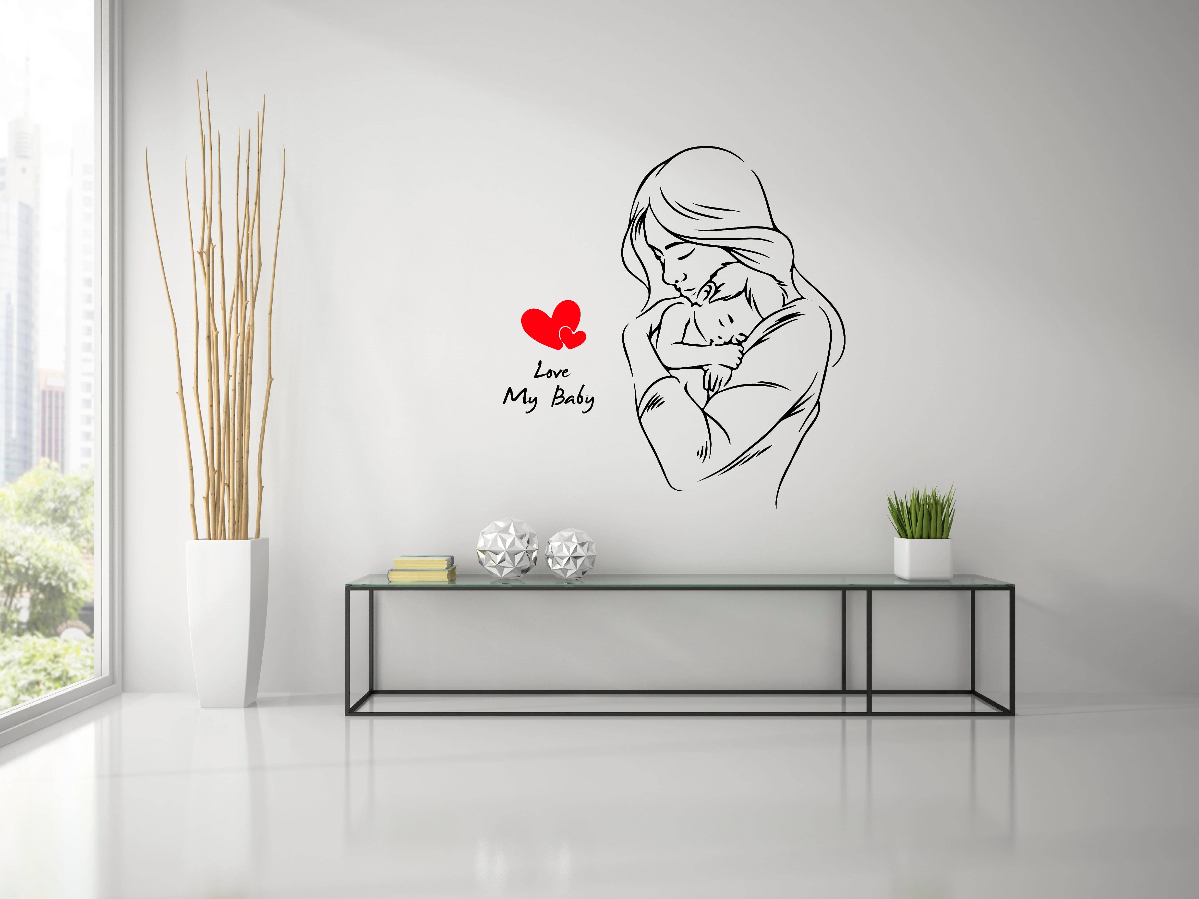     			I Love my Baby I Love my Baby I Wall Decal