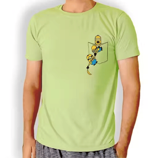    			INFIRAX Men Cotton Regular Fit Printed T-Shirt ( Green )
