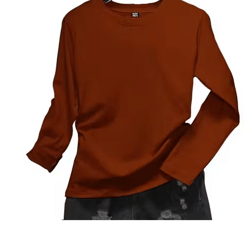 INFIRAX Men Cotton Regular Fit Printed T-Shirt ( Brown ) INFIRAX Men Cotton Regular Fit Printed T-Shirt ( Brown )