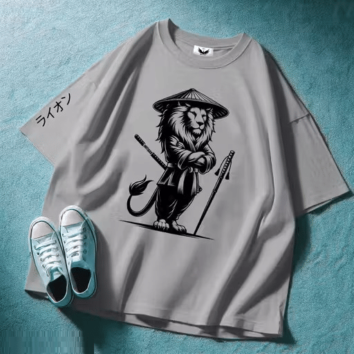     			INFIRAX Men Cotton Regular Fit Printed T-Shirt ( Grey )