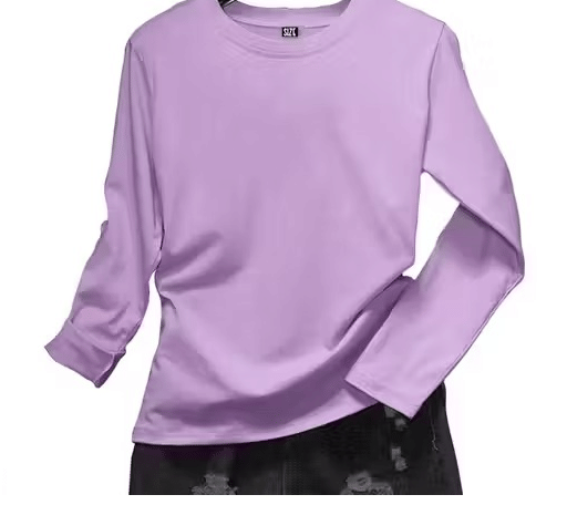 INFIRAX Men Cotton Regular Fit Solid T-Shirt ( Purple ) INFIRAX Men Cotton Regular Fit Solid T-Shirt ( Purple )