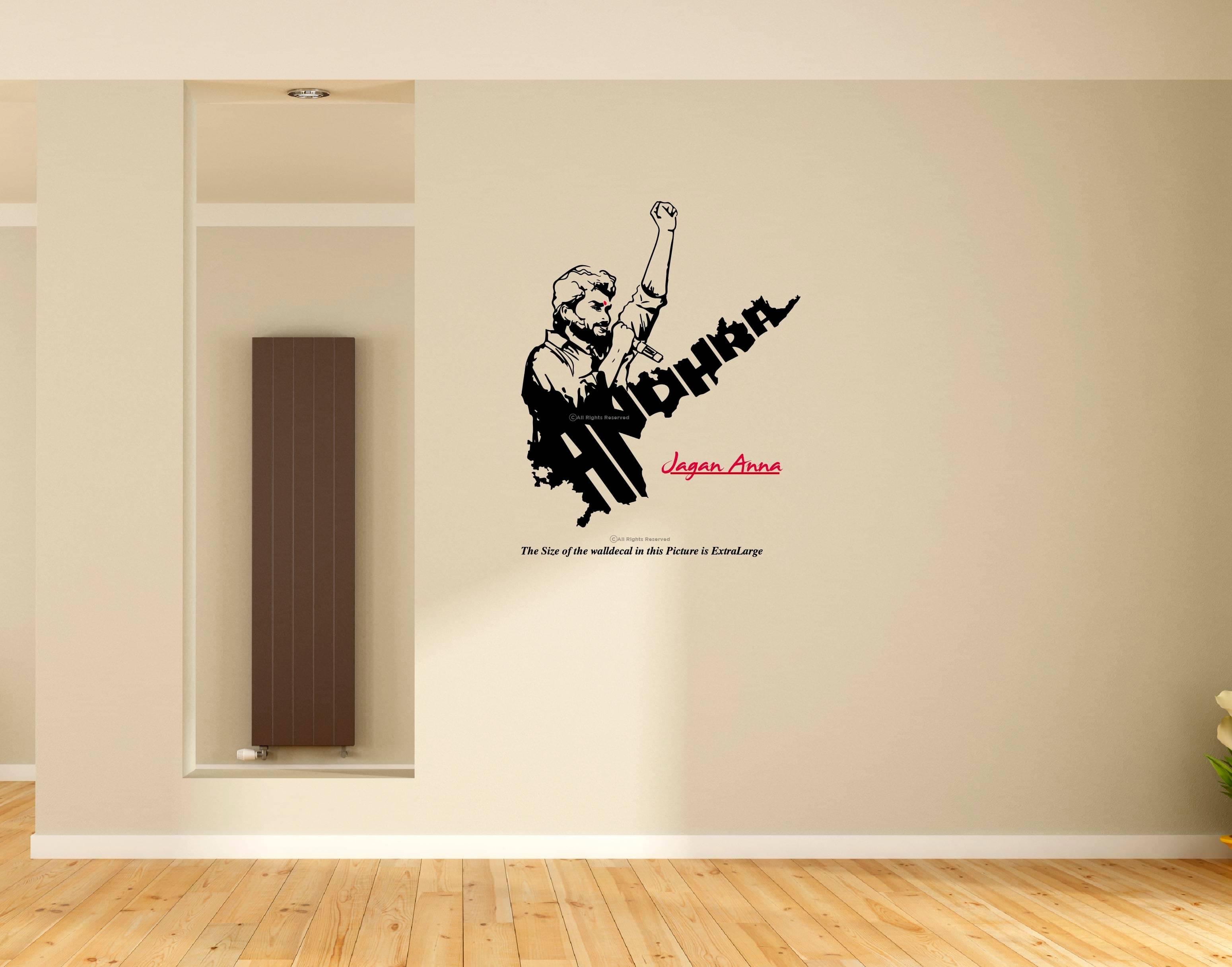     			Jagan Anna I Jagan mohan Reddy I YSR Congress I Wall Decal