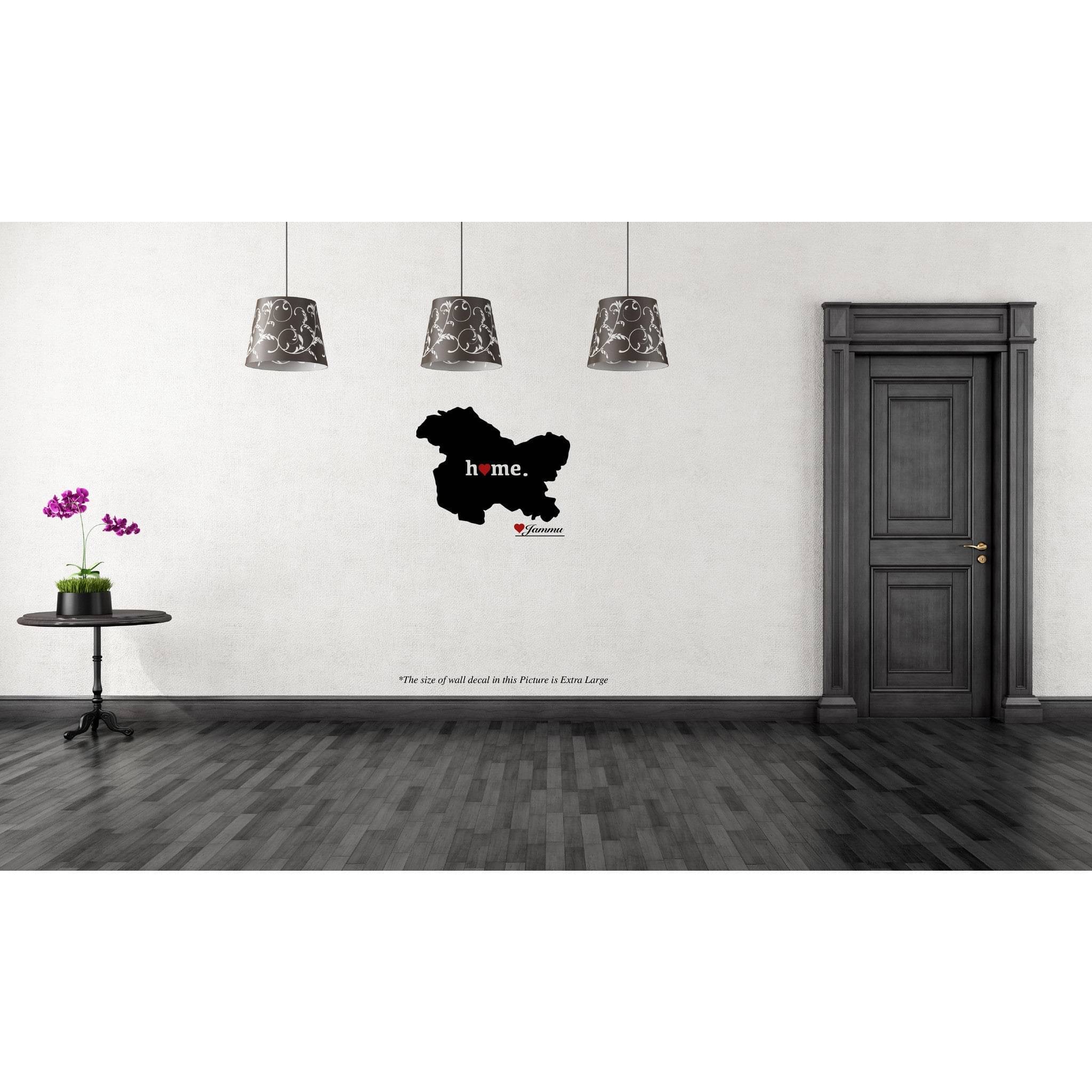     			Jammu Kashmir Home Love Wall Decal