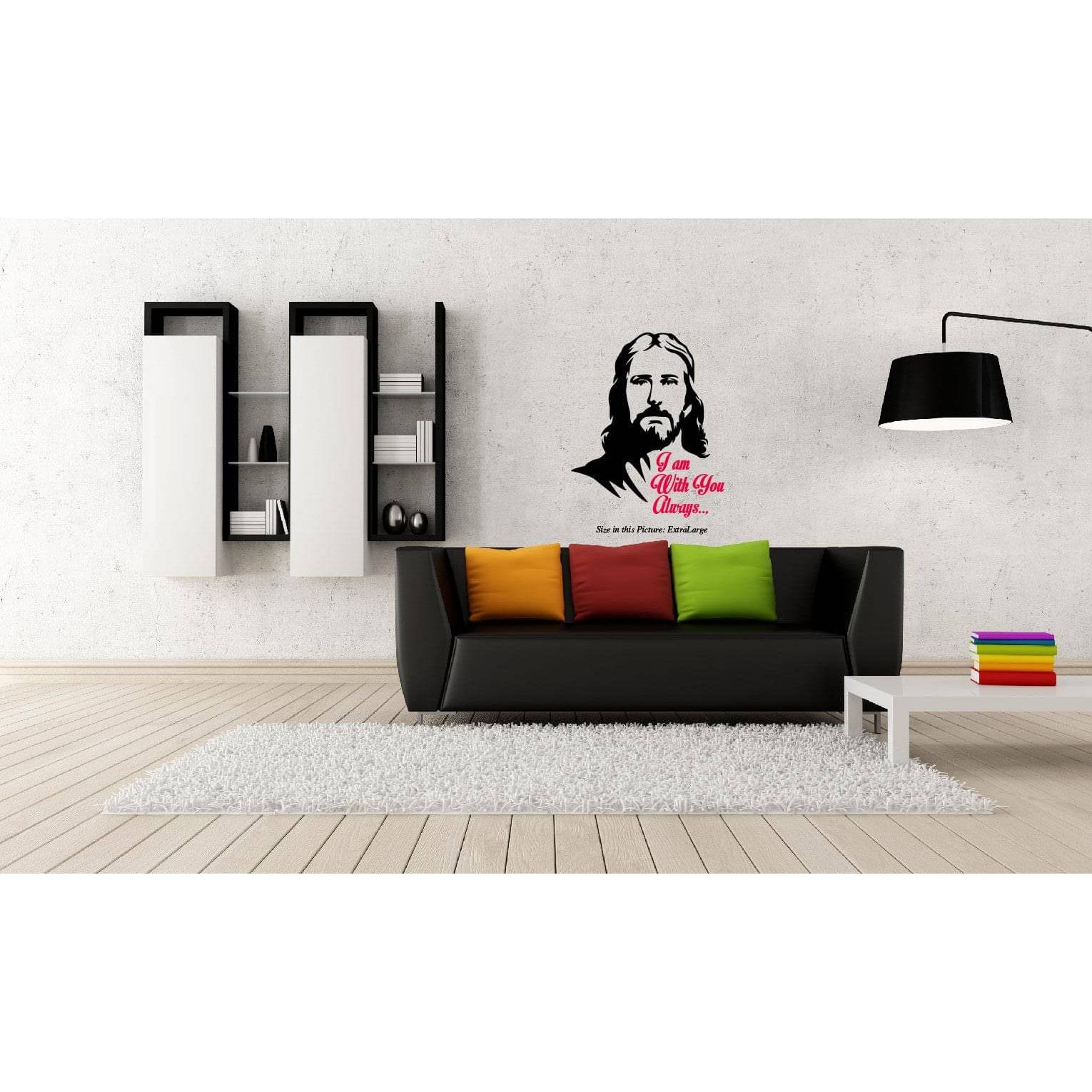     			"Jesus Christ" Always With you Wall