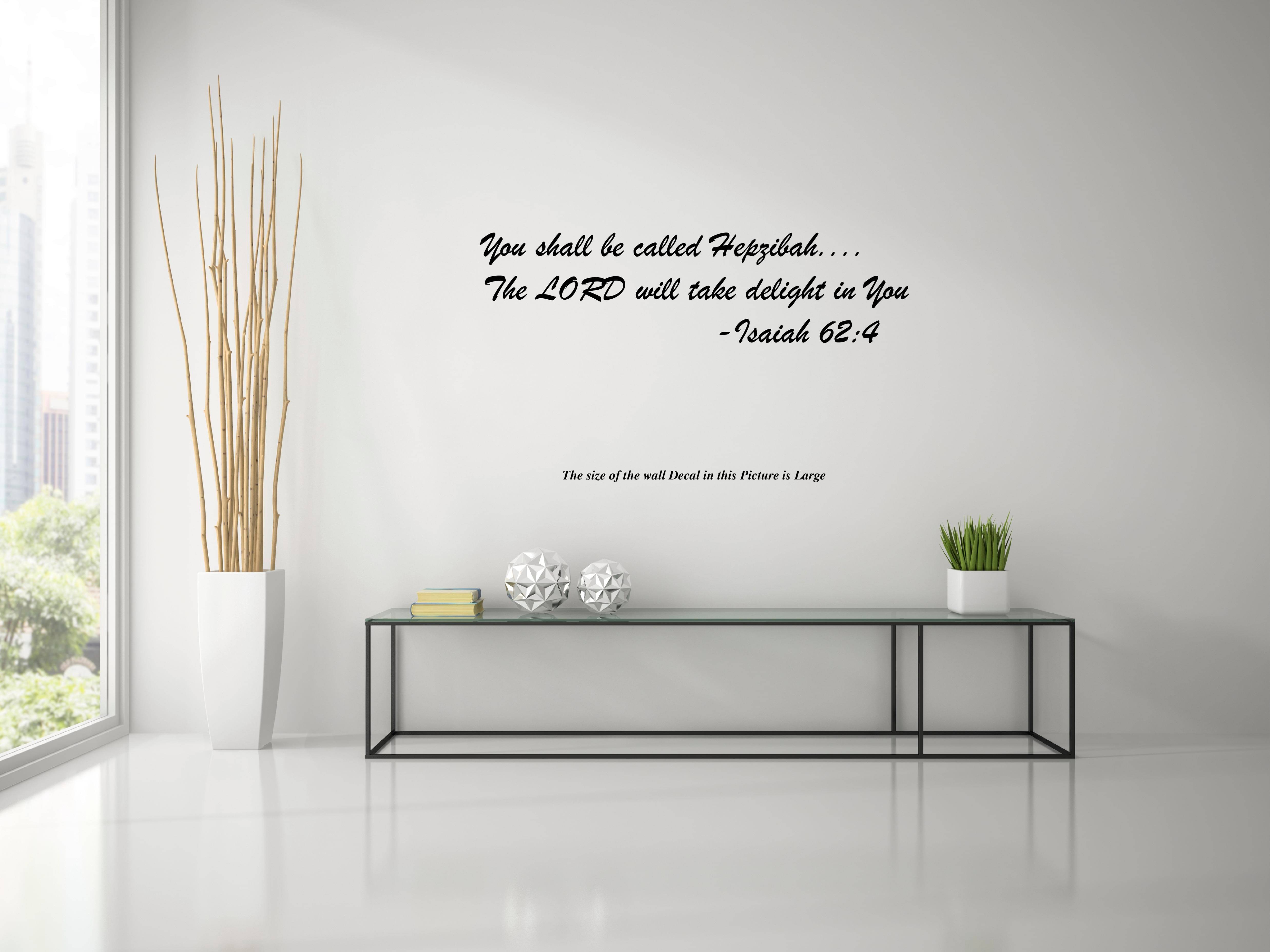     			PEACOCKRIDE Jesus I You Shall be I Jesus Christ I Bible Quote I Wall Decal Wall Stickers