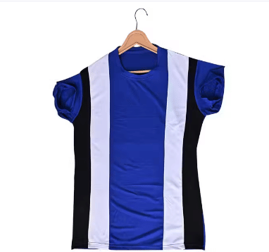 Kashi Enterprises Men Cotton Blend Regular Fit Striped T-Shirt ( Multicolor ) Kashi Enterprises Men Cotton Blend Regular Fit Striped T-Shirt ( Multicolor )