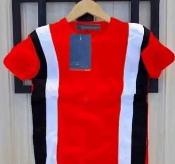     			Kashi Enterprises Men Cotton Blend Regular Fit Striped T-Shirt ( Multicolor )