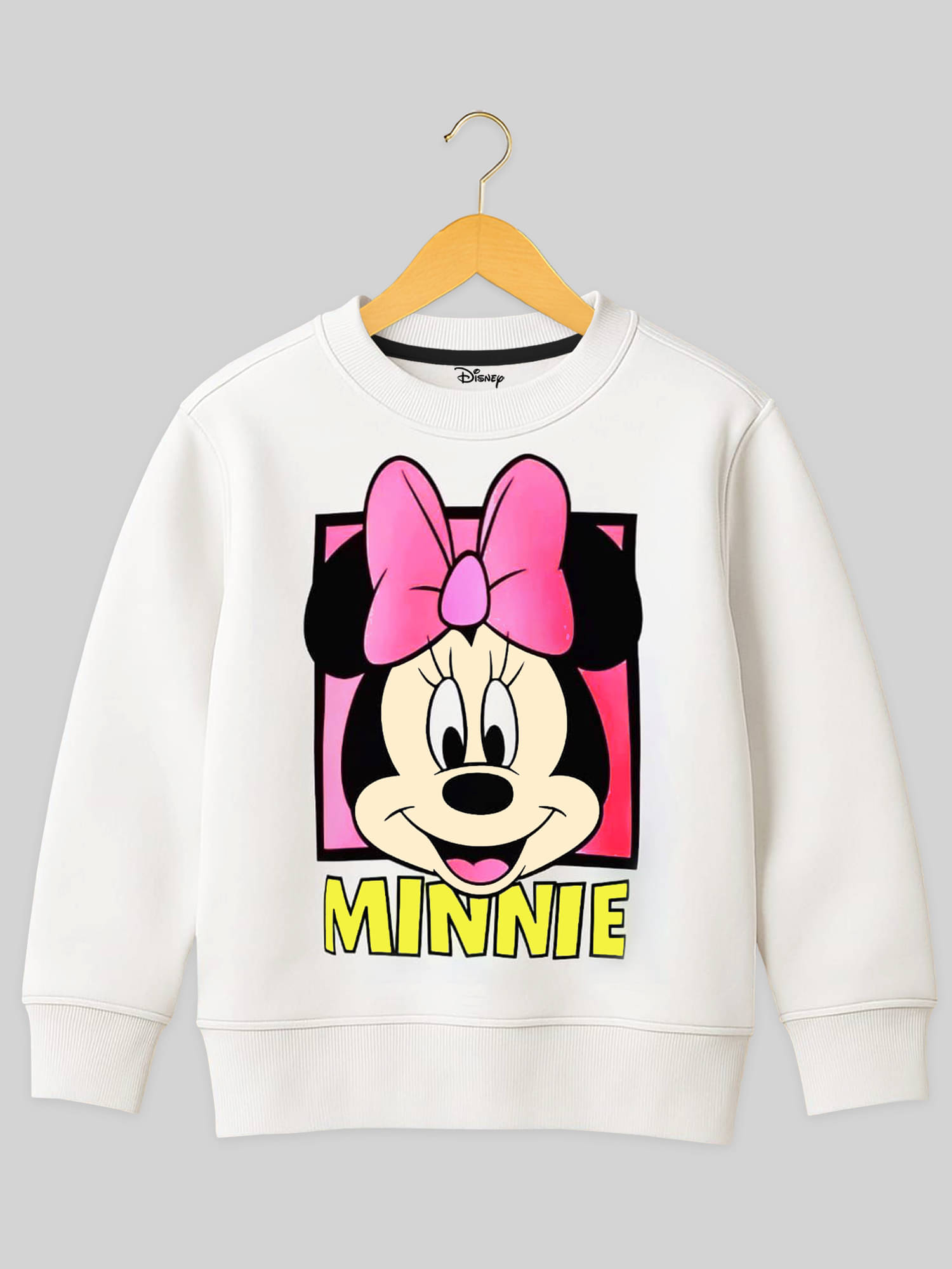     			Kuchipoo Pack of 1 Girls Fleece Sweatshirt ( White )