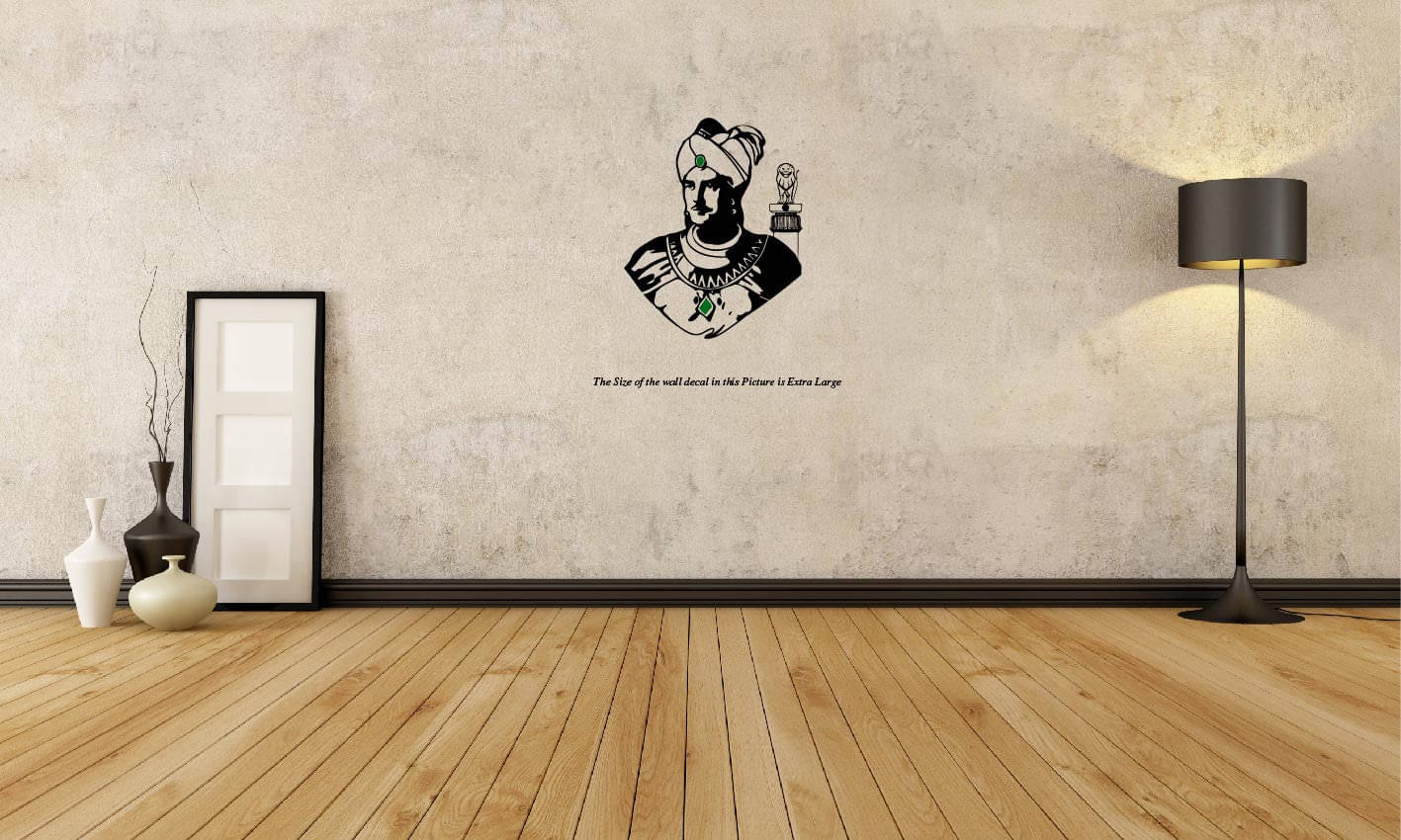     			Legendary King Samrat Ashok Wall Decal